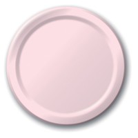 Discounted Classic Pink 10.25" Paper Dinner Plates  - Posh Party Supplies